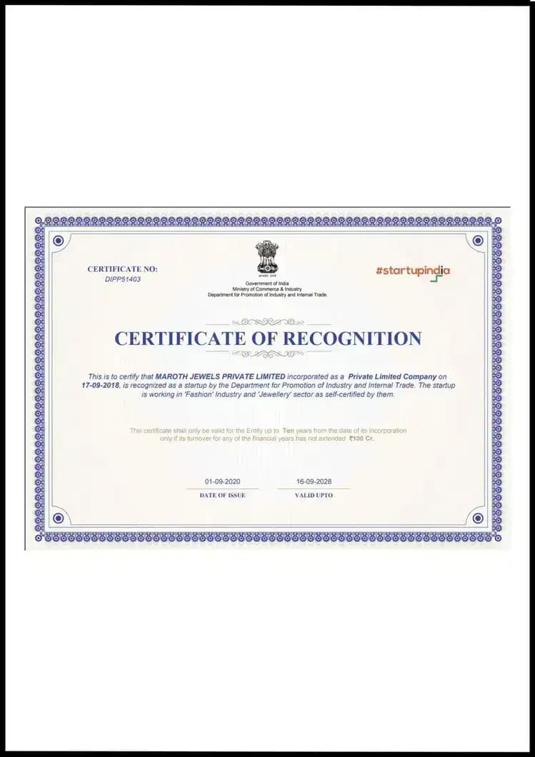 Company certificate