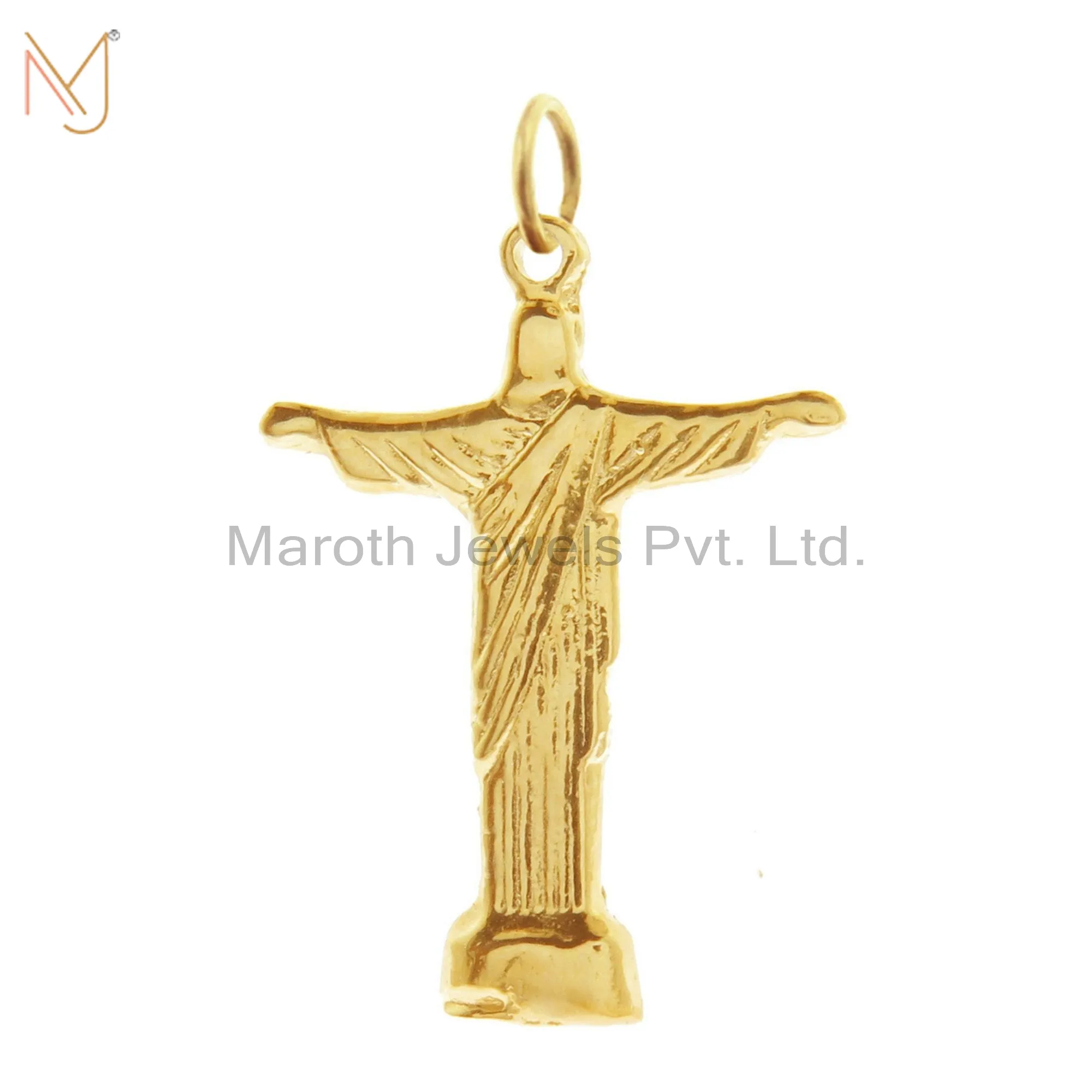 925 Silver Christ The Redeemer Charms Pendant Jewelry Manufacturer