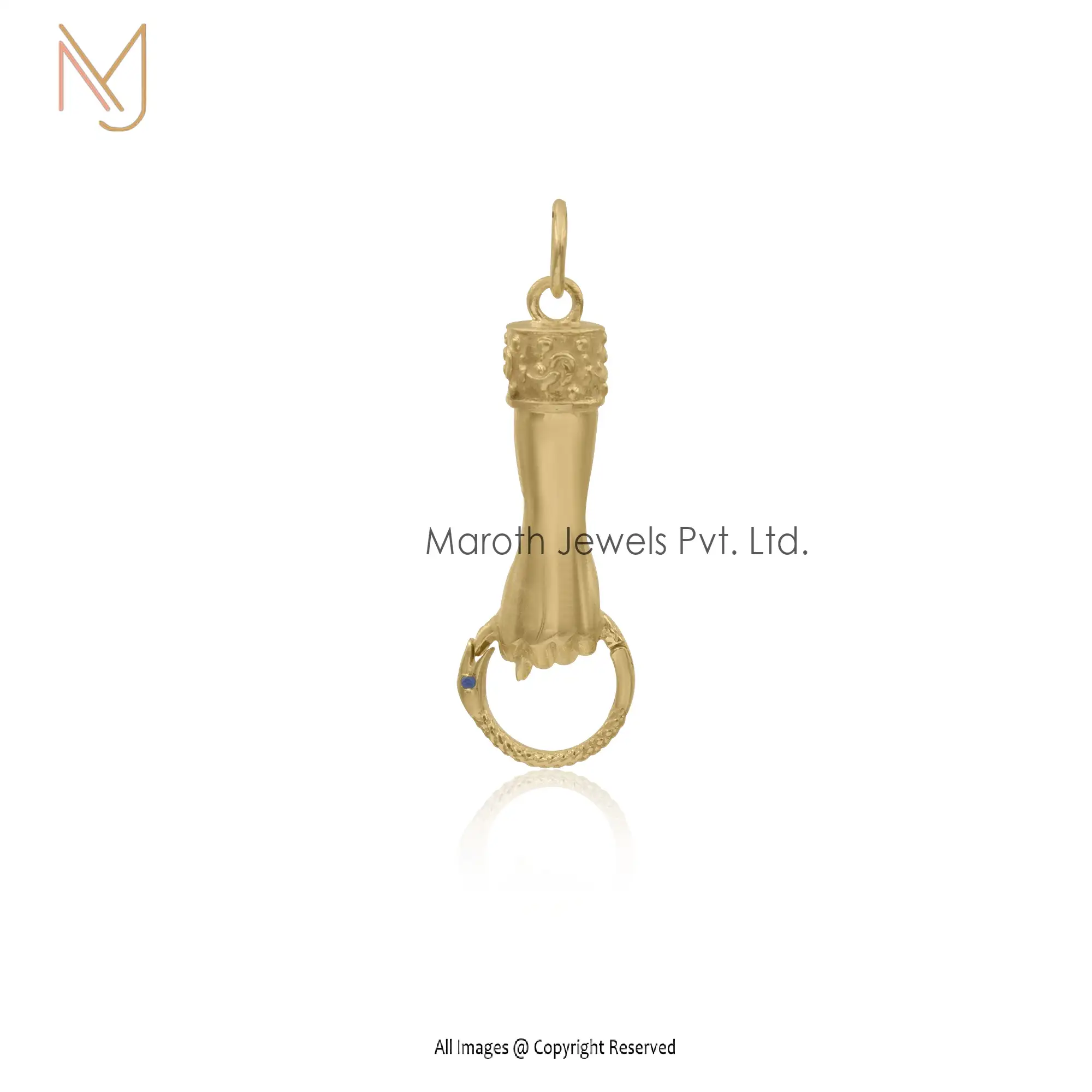 925 Silver Figa hand Charm Holder Pendant Manufacturer