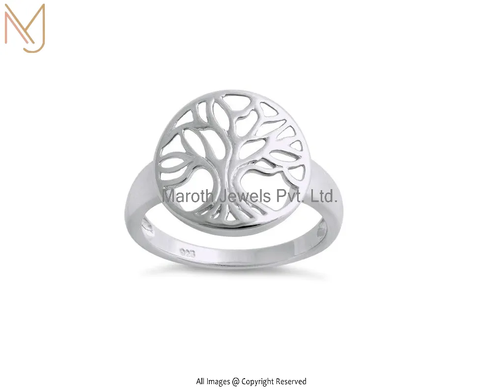 925 Sterling Silver Tree of Life Ring Manufacturer